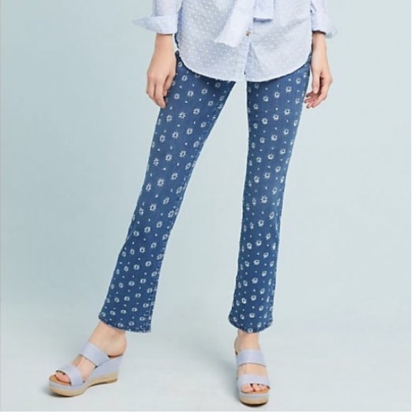 Boot Cut Embroidered Jean 